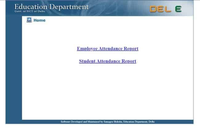 Attendance Report