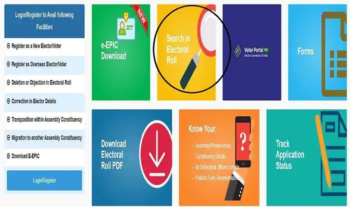 electoralsearch.in Portal