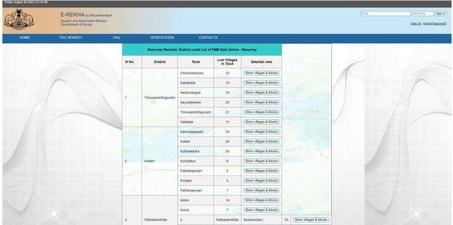 FMB Data Online