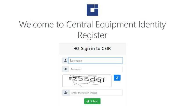 ceir.gov.in Portal Login