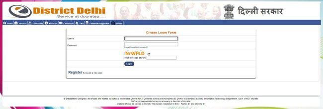 Registered User Login Under Marriage Certificate