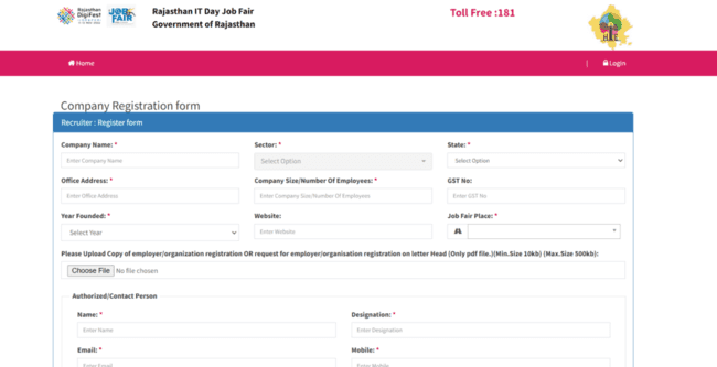 Rajasthan IT Job Fair 