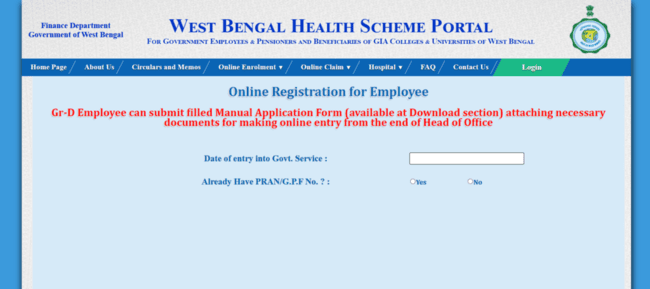 West Bengal Health Scheme Hospital List