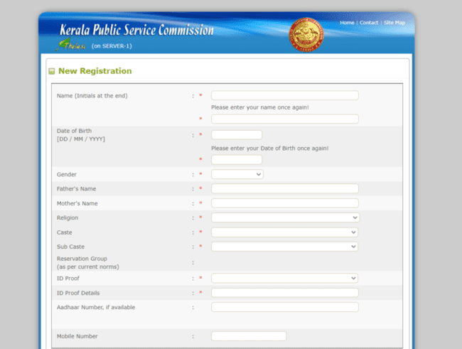 Kerala PSC Thulasi Login 