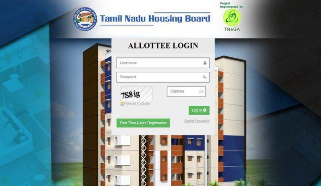 Tamil Nadu Housing Board Scheme Online Payment