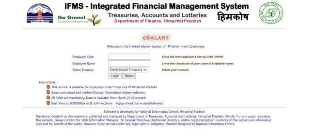 Check Salary Statement