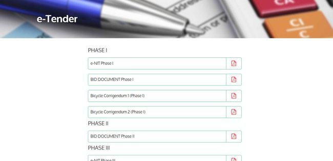 Select E Tender Details