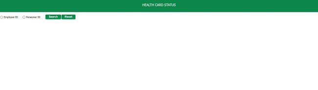 Check Health Card Status