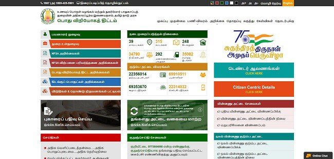 NPHH Ration Card Official Website