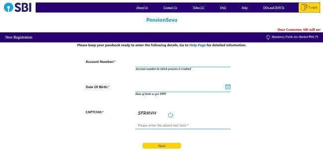 Process To Do New Registration