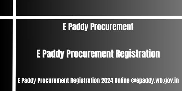 E Paddy Procurement 