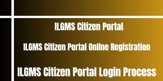 ILGMS Citizen Portal Registration and Login