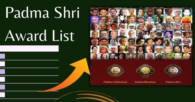 Padma Shri Award List