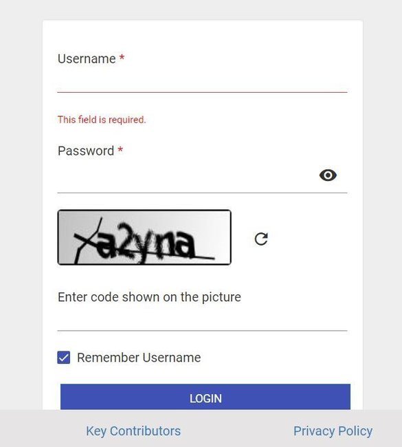 Login Form