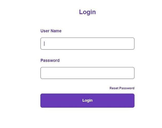 Login Form