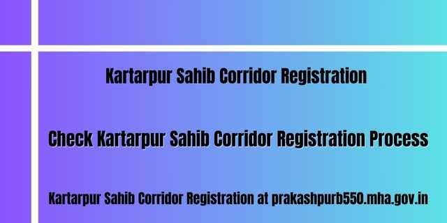 Kartarpur Sahib Corridor Registration 