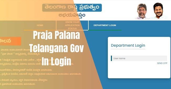 Praja Palana Telangana Gov In Login