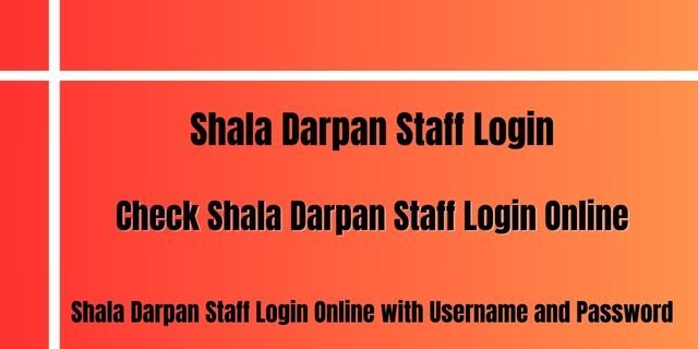 Shala Darpan Staff Login