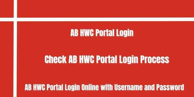 AB HWC Portal Login 