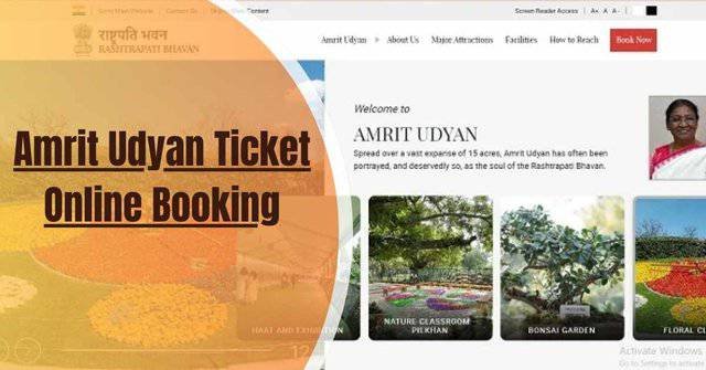 Amrit-Udyan-Ticket-Online-Booking