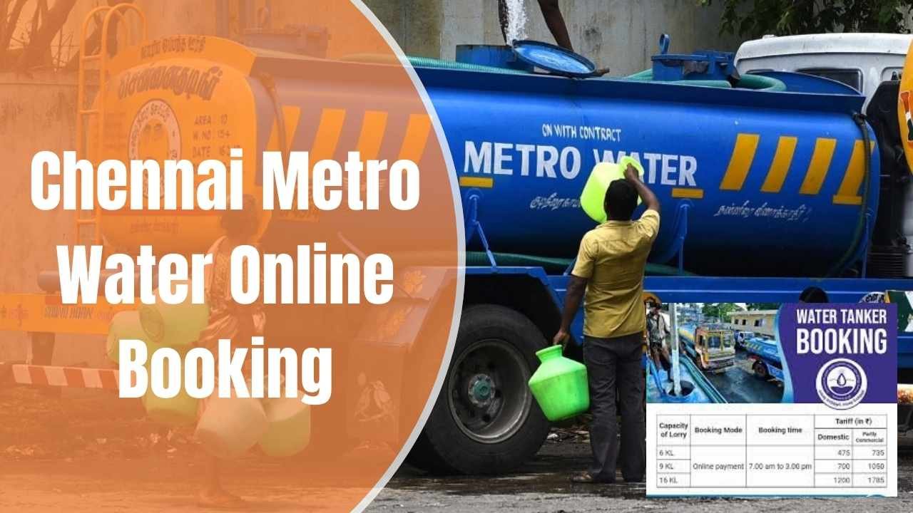 Chennai Metro Water Online Booking