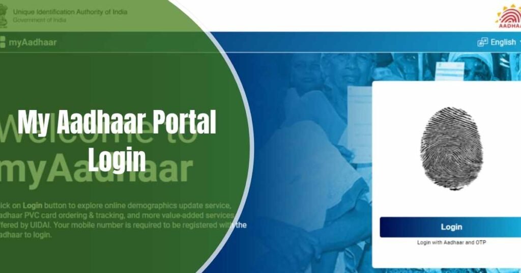 My aadhaar portal login online at myaadhar uidai gov in