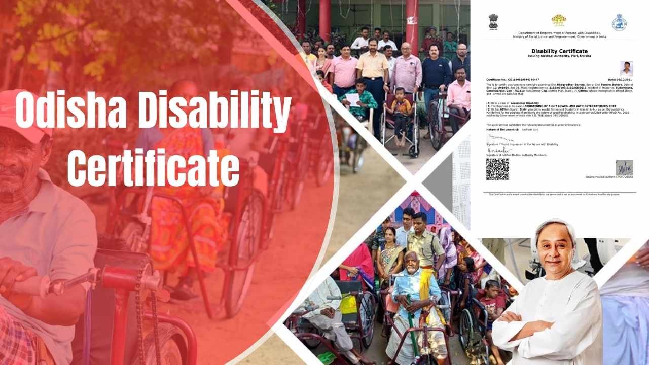 Odisha Disability Certificate