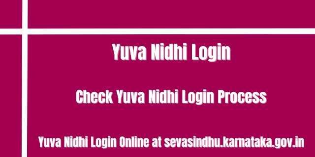 Yuva Nidhi Login