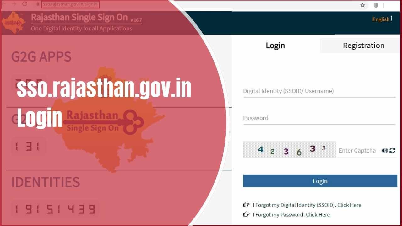 sso.rajasthan.gov.in Login