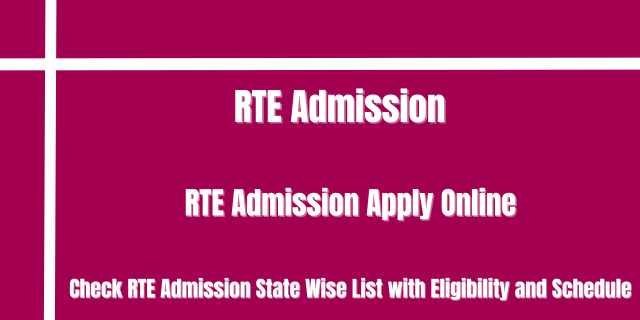 RTE Admission