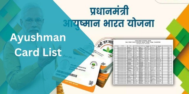 Ayushman Card List - Search Beneficiary by Family ID, PMJAY ID