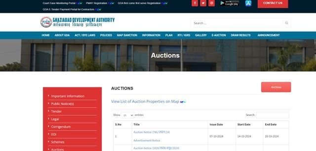 Auctions List