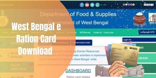 West Bengal e Ration Card Download