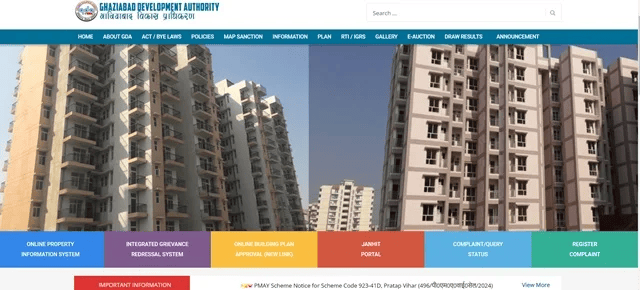 GDA Housing Portal