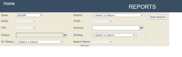 PDS Assam Beneficiary List 