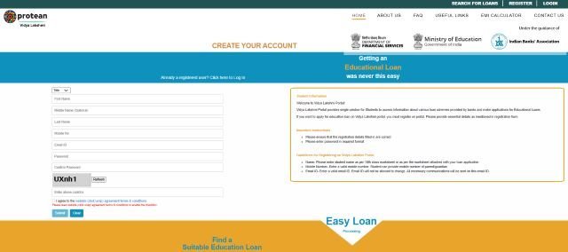 Online Registration Form