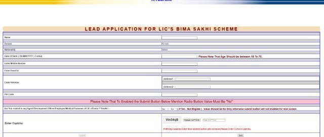 Application Form