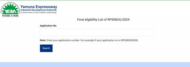 Final eligibility List of RPS08(A)/2024
