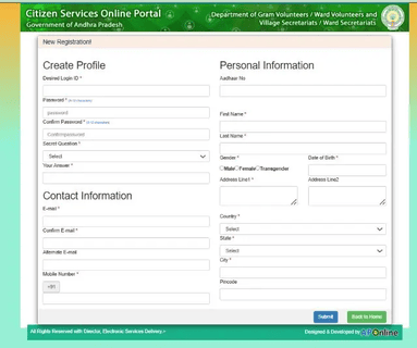 Registration Form