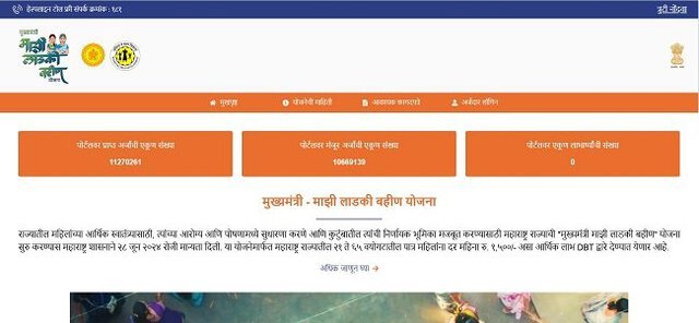 Ladki Bahin Yojana 8th Installment Status Official Website