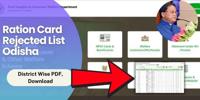 Ration Card Rejected List Odisha