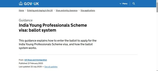 GOV UK Website