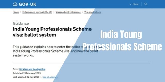 India Young Professionals Scheme
