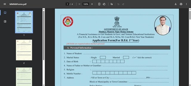MMNM Form