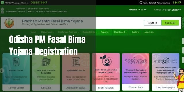 Odisha PM Fasal Bima Yojana Registration
