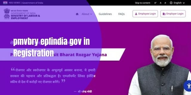 pmvbry epfindia gov in Registration
